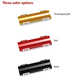 M.2 NVMe SSD Heatsink Cooler Armor, Aluminum Thermal Radiator for Desktop PC 