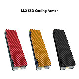 Aluminum M.2 SSD Heatsink solid-state heat dissipation vest computer heatsink strong wind power fast cooling