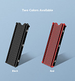 Ultra-Thin Aluminum M.2 2280 SSD Heatsink Cooler Armor, Low-Profile Thermal Radiator for Desktop PC Gaming Laptops