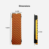 Aluminum M.2 SSD Heatsink solid-state heat dissipation vest computer heatsink strong wind power fast cooling