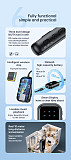 Bluetooth-compatible 6.0 2-in-1 Audio Transmitter Receiver, AUX Adapter, TF Card Play