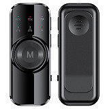 Portable Clip-on Bluetooth-compatible 6.0 Adapter, Dual Link Transmitter Receiver with  AUX for Car Hands-free Calling & Navigation, Supports TF Card Music Playback Wireless Audio Converter