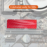 Aluminum M.2 SSD Heatsink solid-state heat dissipation vest computer heatsink strong wind power fast cooling