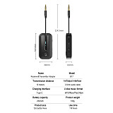 Bluetooth-compatible 5.5 2-in-1 Audio Transmitter Receiver AUX USB Flash Drive Adapter For Car Audio TV Audio
