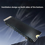 Aluminum M.2 SSD Heatsink solid-state heat dissipation vest computer heatsink strong wind power fast cooling