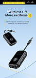 Bluetooth-compatible 6.0 2-in-1 Audio Transmitter Receiver, AUX Adapter, TF Card Play