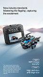 K12Max Brushless Obstacle Avoidance Drone with Screen Controller, HD Aerial Photography Quadcopter RC Airplane with Optical Flow Dual Lens & Lights