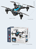 K12Max Brushless Obstacle Avoidance Drone with Screen Controller, HD Aerial Photography Quadcopter RC Airplane with Optical Flow Dual Lens & Lights