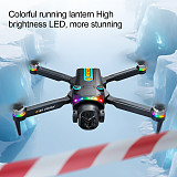 K21MAX Brushless Quadcopter HD Aerial Photography RC Airplane With Brushless Motor Large Screen Controller, LED Marquee Lights & Optical Flow Dual Lens