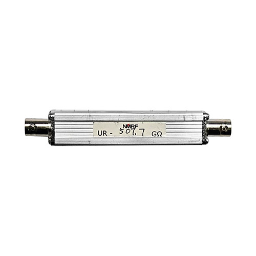 500g Ω (500kM Ω)/2W ultra-high resistance resistor with compact aluminum alloy shell and BNC interface
