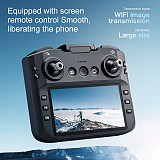 K21MAX Brushless Quadcopter HD Aerial Photography RC Airplane With Brushless Motor Large Screen Controller, LED Marquee Lights & Optical Flow Dual Lens