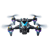 K12Max Brushless Obstacle Avoidance Drone with Screen Controller, HD Aerial Photography Quadcopter RC Airplane with Optical Flow Dual Lens & Lights