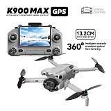 K900 MAX GPS Brushless Quadcopter, 1080P HD Aerial Photography Obstacle Avoidance RC Drone with 4.5-Inch Screen Controller