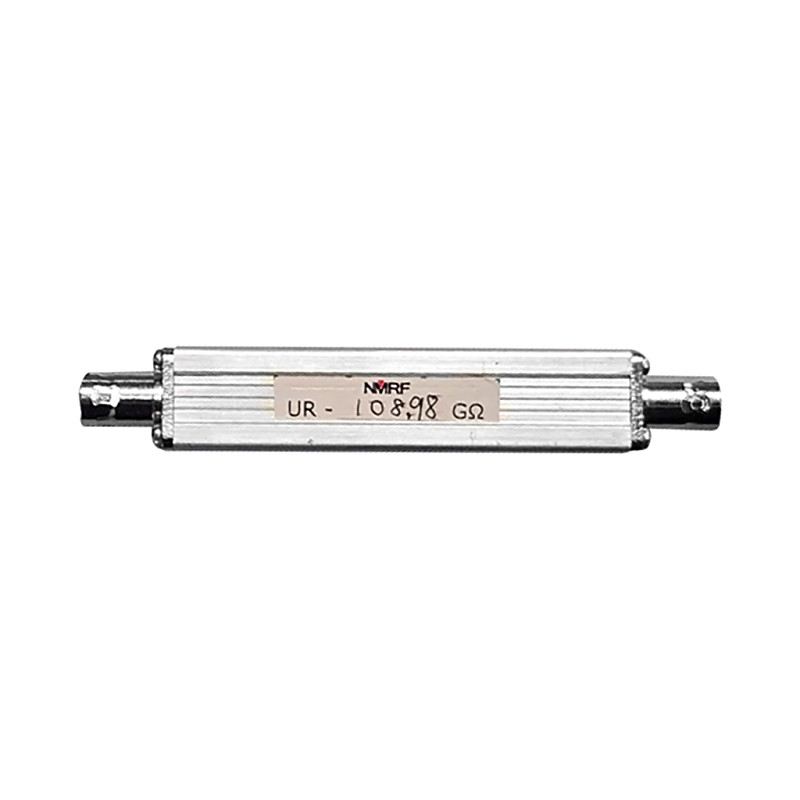 100G Ω (100kM Ω)/2W ultra-high resistance resistor with compact aluminum alloy shell and BNC interface