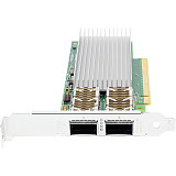 100GbE Dual Port Server Network Card, PCIe 4.0 x16 Fiber Optic NIC with Genuine E810 Chip, Intel E810-CQDA2 Converged Network Adapter