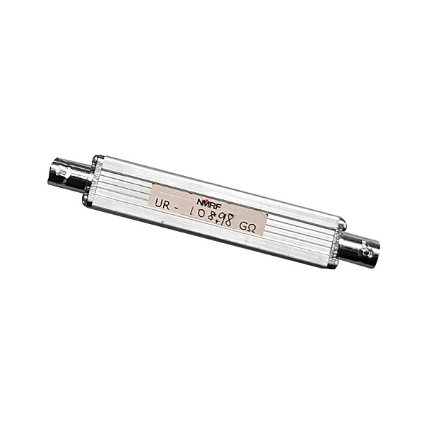 100G Ω (100kM Ω)/2W ultra-high resistance resistor with compact aluminum alloy shell and BNC interface