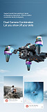 K12Max Brushless Obstacle Avoidance Drone with Screen Controller, HD Aerial Photography Quadcopter RC Airplane with Optical Flow Dual Lens & Lights