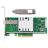 Intel 82599 X520-DA1 10G Single Port Fiber Network Card PCIe x8 Desktop PXE Boot Diskless System for Internet Cafe