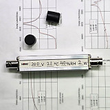 1TΩ (1000GΩ) 2W Ultra-High Value Resistor Compact Aluminum Alloy Shell BNC Connector