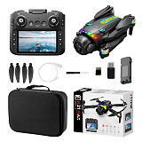 K21MAX Brushless Quadcopter HD Aerial Photography RC Airplane With Brushless Motor Large Screen Controller, LED Marquee Lights & Optical Flow Dual Lens