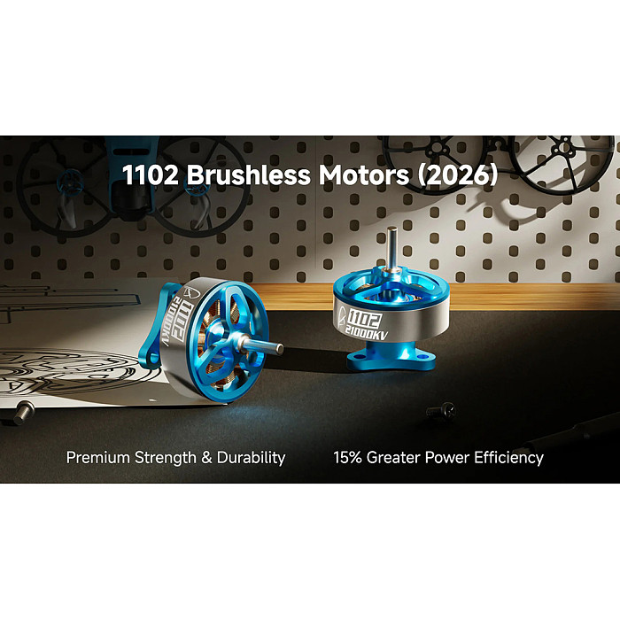 4PCS (BETAFPV）1102  21000KV Brushless Motors For Meteor75 Pro II Frame