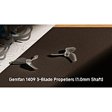 4PCS (BETAFPV）Gemfan 1409 3-Blade Propellers 1.0mm Shaft For Meteor65 Pro II O4