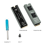 (PHDK) PH5183PLUS M.2 M-Key to 2x SFF-8643 Storage Expansion Card, 8-Port SATA 6Gbps HDD Controller Adapter for Desktop & Server