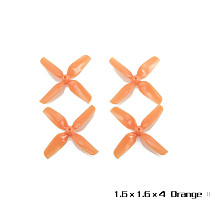 HQProp 1.6x1.6x4 Micro Quadcopter Propellers, 1mm Hole  (2 CW + 2 CCW) Propellers For Mini FPV Drone for Micro Quadcopter