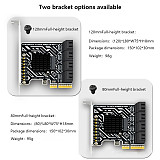 PH5081 PCIe 3.0 to 8-Port SATA 6Gbps HDD Expansion Card Bracket Storage Controller Adapter for Desktop & Server