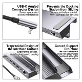 6-IN-1 Steam Deck Dock Station 4K120Hz RJ45 1000Mbps USB Hub