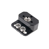 Extension Mini NATO Sliding Bar with 1/4  / 3/8  Screws, Camera Cage Mounting Accessory for Photography