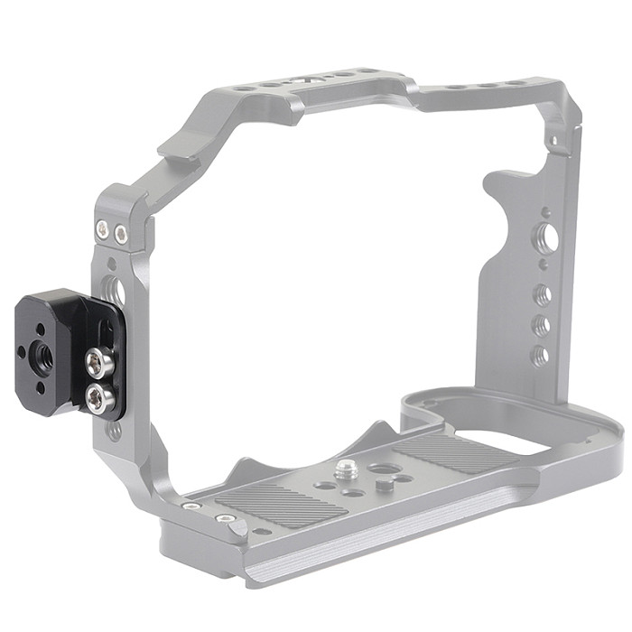 Extension Mini NATO Sliding Bar with 1/4  / 3/8  Screws, Camera Cage Mounting Accessory for Photography