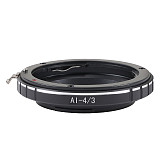 AI-4/3 Lens Adapter Ring For Nikon AI D AIS Lens To Olympus 4/3 Camera Body