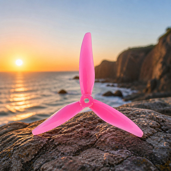 2 Pairs GEMFAN 6033 3-Blade PC 153mm Prop Diameter 5mm Center Hole Inner diameter Propeller