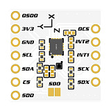 (FrSky) LSM6DSV + QMC6309 Tracking Module, Suitable for Robot Training of SlimeVR, Smol Slime and Other Devices