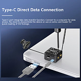 (Walksnail) GT2 2W High-Definition Digital Video Transmission Kit, High Power Long Range Night Vision FPV Transmitter Receiver Set