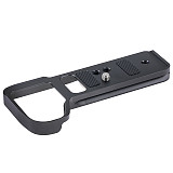 Quick Release Single Base Plate, Aluminum Quick Detach Base Handle Compatible with Sony A9 / A7III / A7R3 Cameras