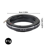 AI-4/3 Lens Adapter Ring For Nikon AI D AIS Lens To Olympus 4/3 Camera Body