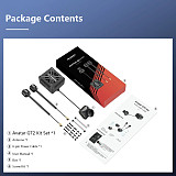 (Walksnail) GT2 2W High-Definition Digital Video Transmission Kit, High Power Long Range Night Vision FPV Transmitter Receiver Set