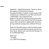 (FrSky) LSM6DSV + QMC6309 Tracking Module, Suitable for Robot Training of SlimeVR, Smol Slime and Other Devices