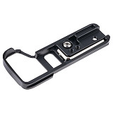 Quick Release Single Base Plate, Aluminum Quick Detach Base Handle Compatible with Sony A9 / A7III / A7R3 Cameras