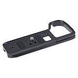 Quick Release Single Base Plate, Aluminum Quick Detach Base Handle Compatible with Sony A9 / A7III / A7R3 Cameras