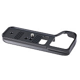Quick Release Single Base Plate, Aluminum Quick Detach Base Handle Compatible with Sony A9 / A7III / A7R3 Cameras