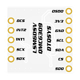 (FrSky) LSM6DSV + QMC6309 Tracking Module, Suitable for Robot Training of SlimeVR, Smol Slime and Other Devices