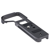 Quick Release Single Base Plate, Aluminum Quick Detach Base Handle Compatible with Sony A9 / A7III / A7R3 Cameras