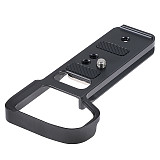 Quick Release Single Base Plate, Aluminum Quick Detach Base Handle Compatible with Sony A9 / A7III / A7R3 Cameras