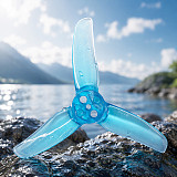 4 Pairs GEMFAN 2014 3-Blade 1.5mm/t-mount 1.4in Pitch PC Propeller For Drone