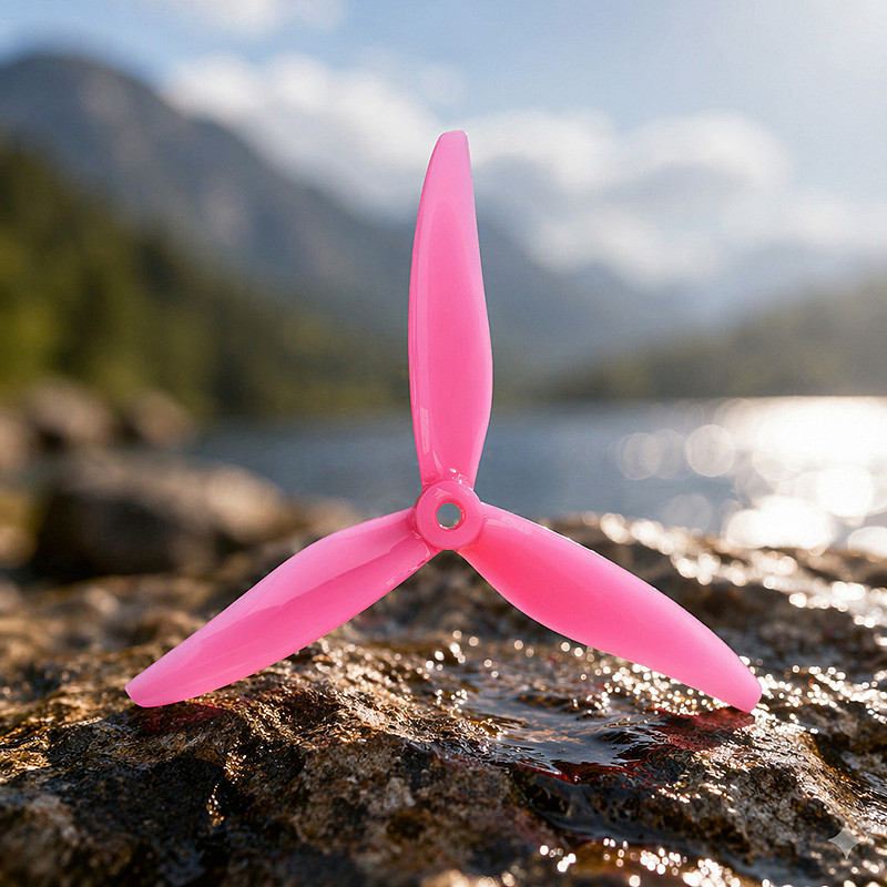 2 Pairs GEMFAN 6033 3-Blade PC 153mm Prop Diameter 5mm Center Hole Inner diameter Propeller
