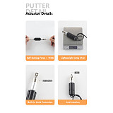 KT1359-8KG High Speed Mini Electric Linear Actuator 12V Multi Stroke Lifting Rod With Limit Protection