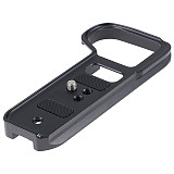 Quick Release Single Base Plate, Aluminum Quick Detach Base Handle Compatible with Sony A9 / A7III / A7R3 Cameras